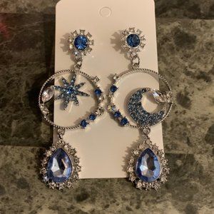 Celestrial drop earrings